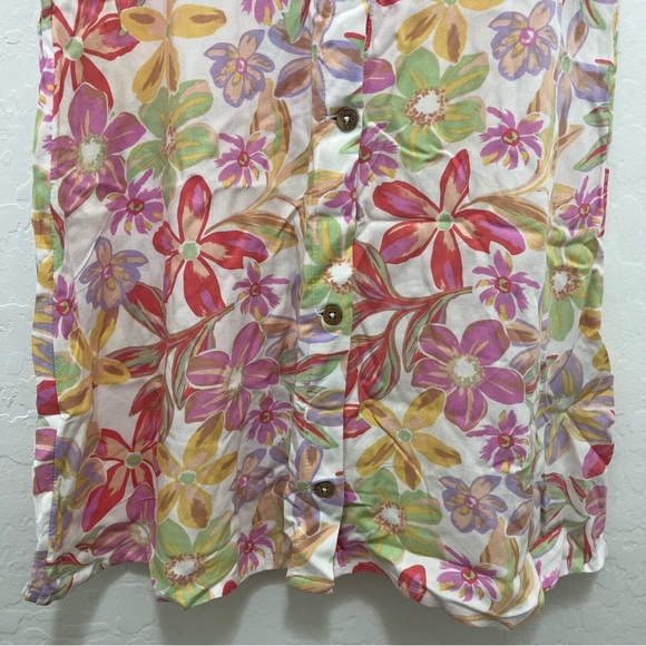 Roxy Girls Floral Summer Dress Size XXL - Picture 3 of 8